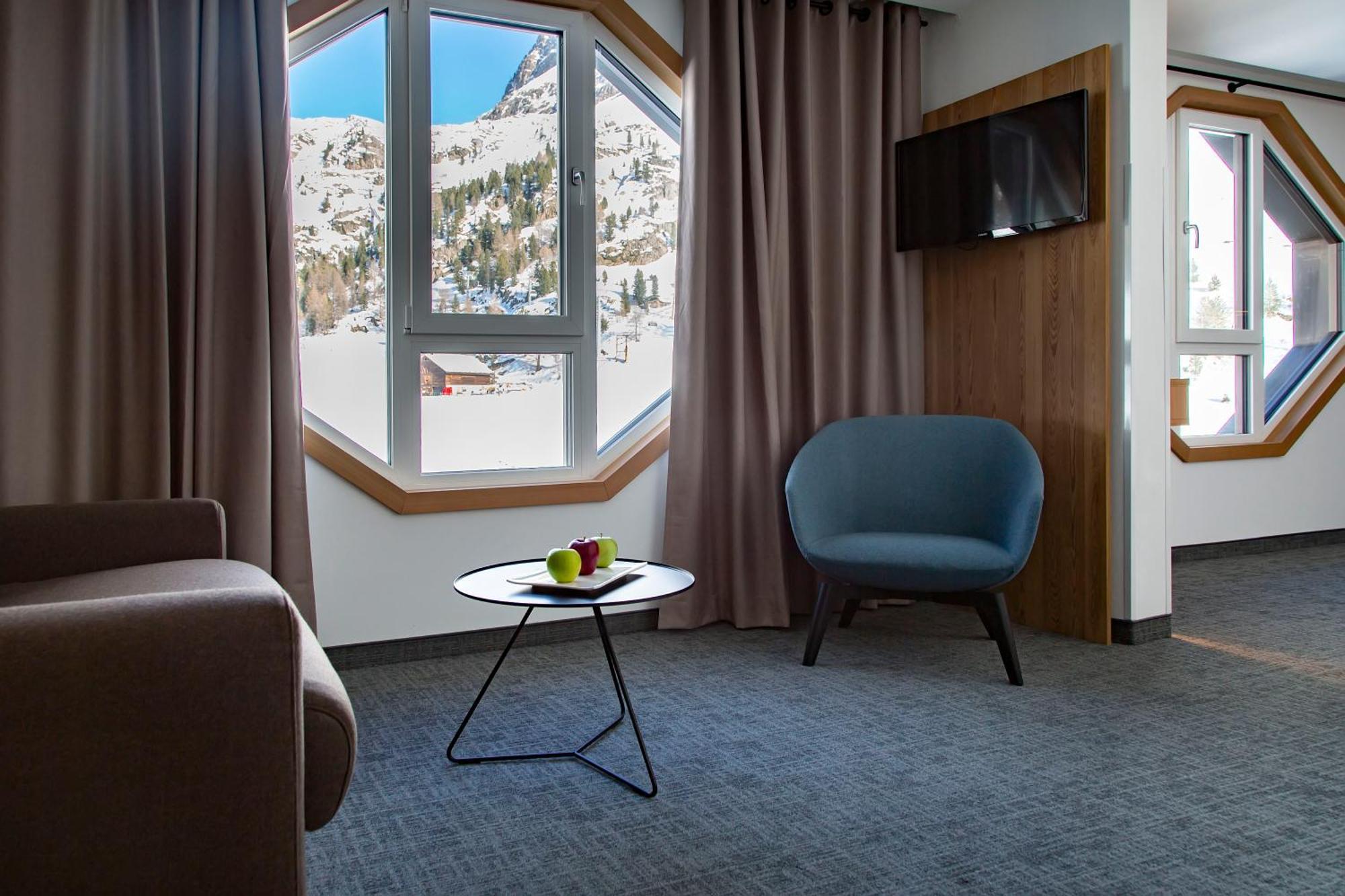 Blu Hotel Senales Zirm-Cristal Мазо-Корто Номер фото